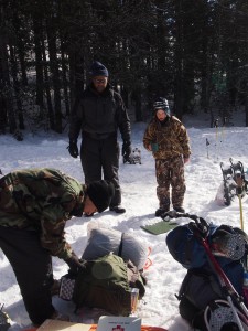 Snow Camp Out - Donner 0114