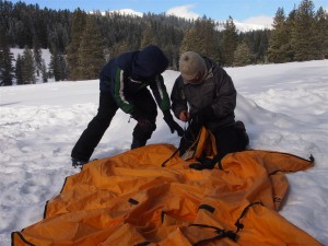 Snow Camp Out - Donner 0118