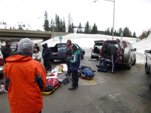 Snow Camp Out - Donner 0130