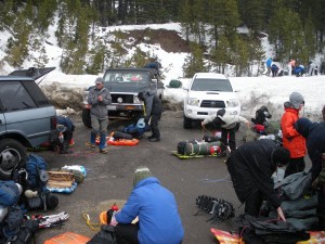 Snow Camp Out - Donner 0220