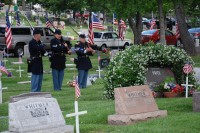 Fair Oaks Cemetery Memorial Day 0008