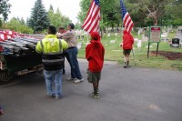 Fair Oaks Cemetery-Avenue of Flags 0068