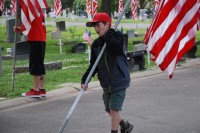 Fair Oaks Cemetery-Avenue of Flags 0071