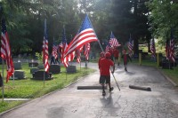 Fair Oaks Cemetery-Avenue of Flags 0076