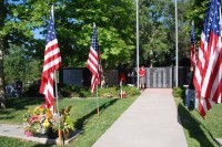 Fair Oaks Cemetery-Avenue of Flags 0083