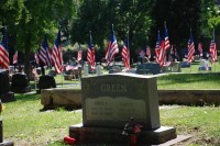 Fair Oaks Cemetery-Avenue of Flags 0092