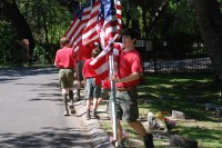 Fair Oaks Cemetery-Avenue of Flags 0094