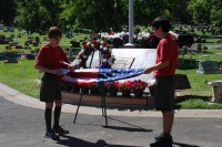 Fair Oaks Cemetery-Avenue of Flags 0095