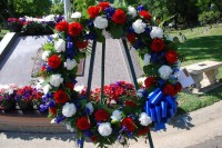 Fair Oaks Cemetery-Avenue of Flags 0102